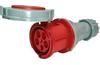 Mobile Industrial Socket, 3P+N+E 125A 415VAC, IP67, MaxPro, red