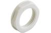 Locknut w. Flange Synthetic, PG21, wrench 36mm, thread 7mm, -30..100°C, PA6, HF, light grey
