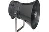 Alarm Horn Sounder 855XH, 117db/45tones/3stages, black housing, ½-in. NPT conduit, 10..30VDC, IP66/IP67, NEMA4/4X/13