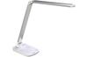 Desk lamp LED LUMINO 8W 4000K 550/440lm 120° dim. IP20, silver, Lumax