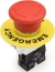e-Stop Pushbutton B2, D40 red mushroom ^turn to reset, ø22.5mm, 1NC 10A 250VAC, IP40